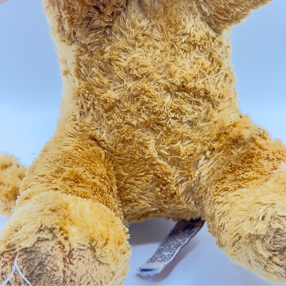 🧸 3/$15 | Aurora Plush Tan Puppy Dog Stuffed Animal – Floppy Ears - Picture 9 of 11